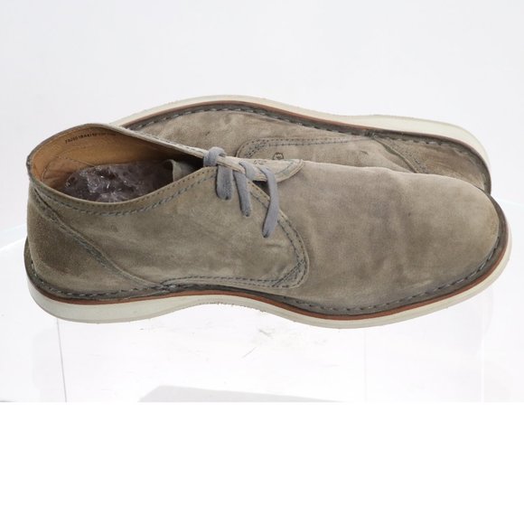 John Varvatos Men\'s Desert Boots Size 10 Suede Tan main image 8